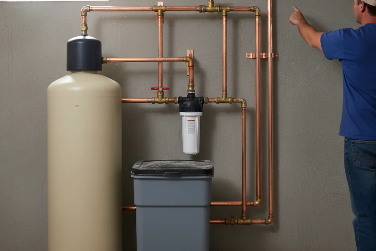 Whole-house water treatment system installed in Flag Pond